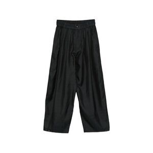 Soeur Black Trousers - Cropped Trousers Women